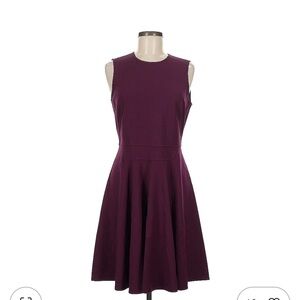 Rebecca Taylor Rich Purple Mini Dress